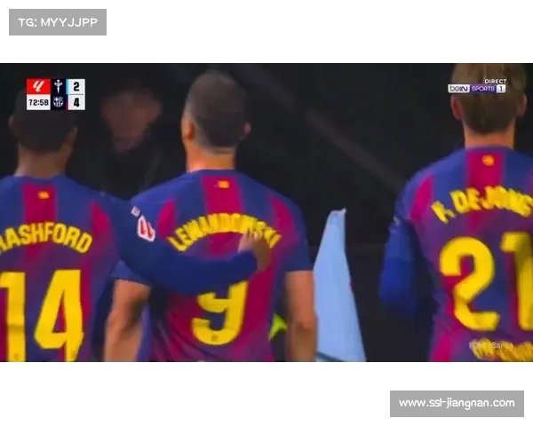 莱万帽子戏法+拉什福德助攻，巴萨4-2客胜塞尔塔